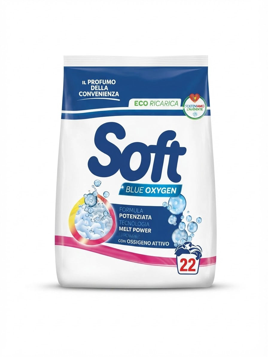 SOFT-BLUE OXY-POLVERE LAVATRICE-22 LAVAGGI