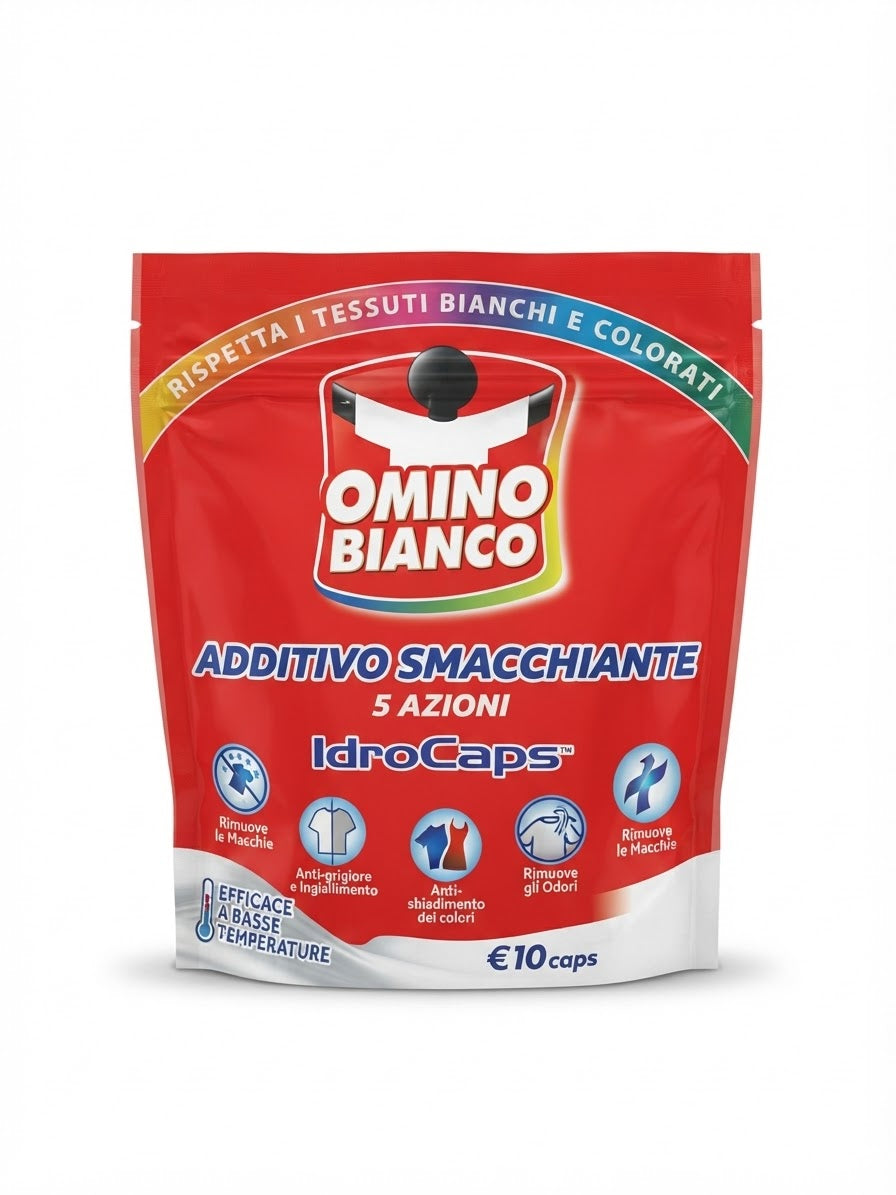 OMINO BIANCO-ADDITIVO SMACCHIANTE- 10 CAPS