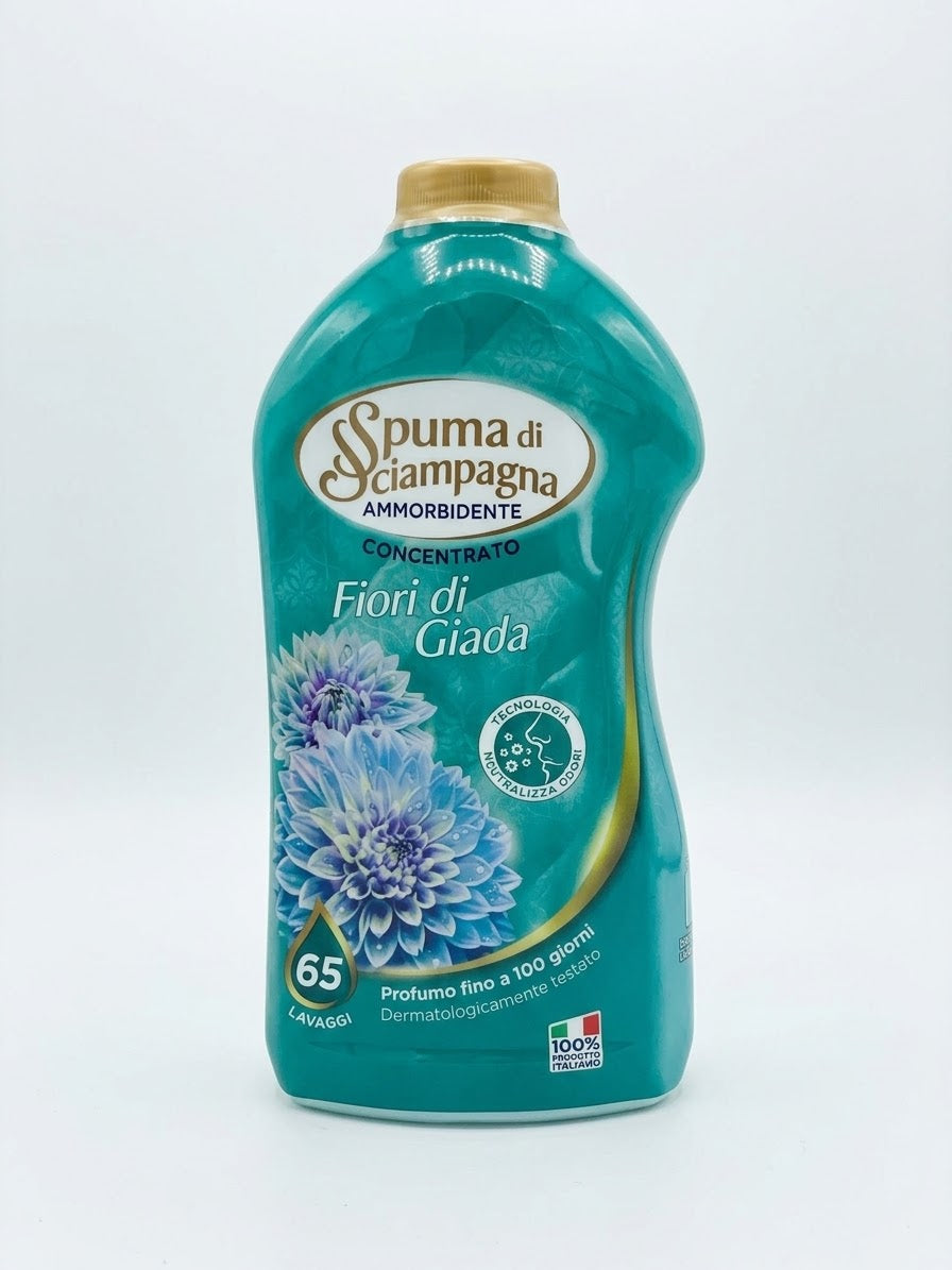 SPUMA DI SCIAMPAGNA-AMMORBIDENTE-FIORI DI GIADA-65 LAVAGGI