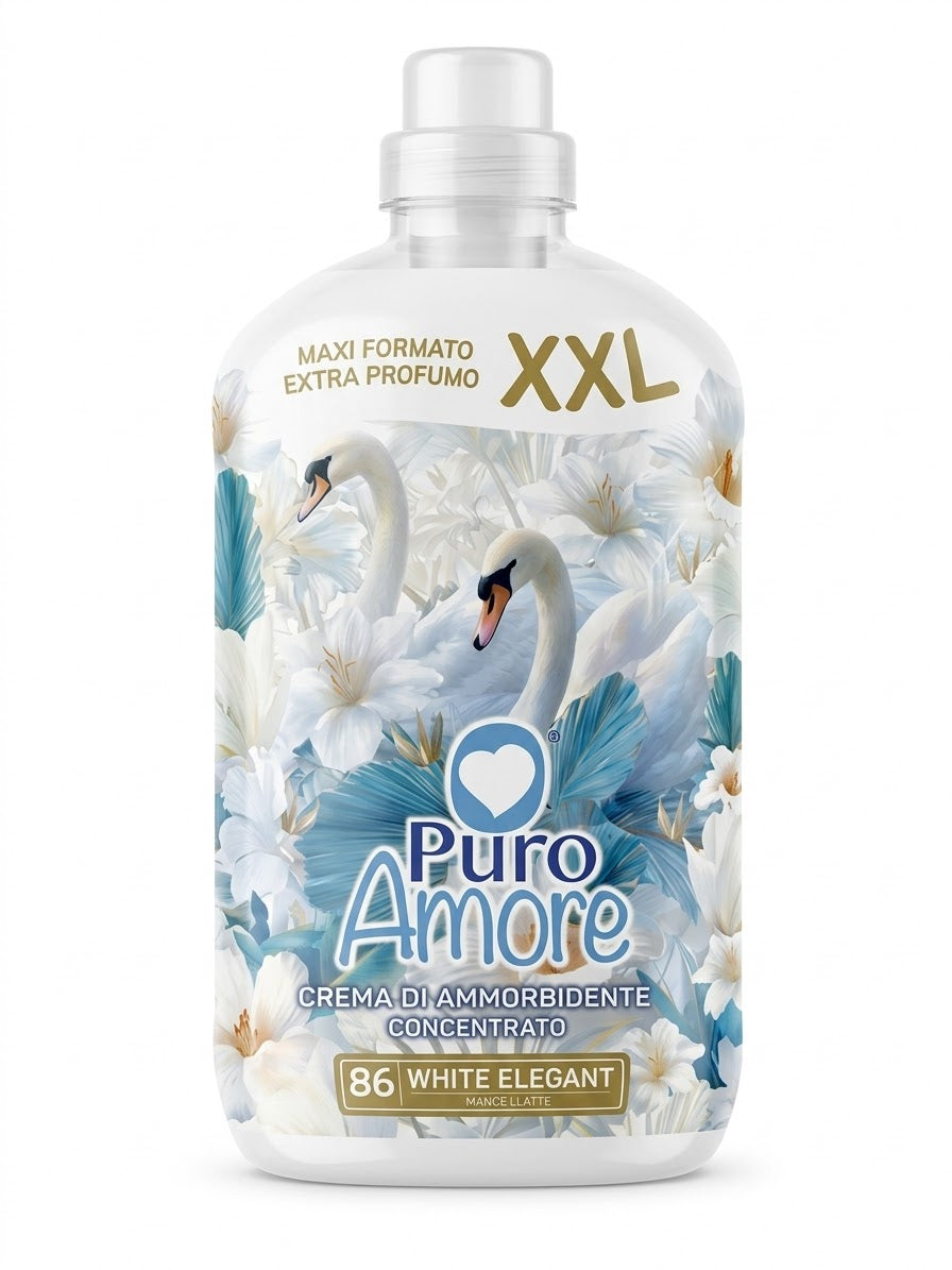 PURO AMORE-AMMORBIDENTE-XXL WHITE ELEGANT-86 LAVAGGI