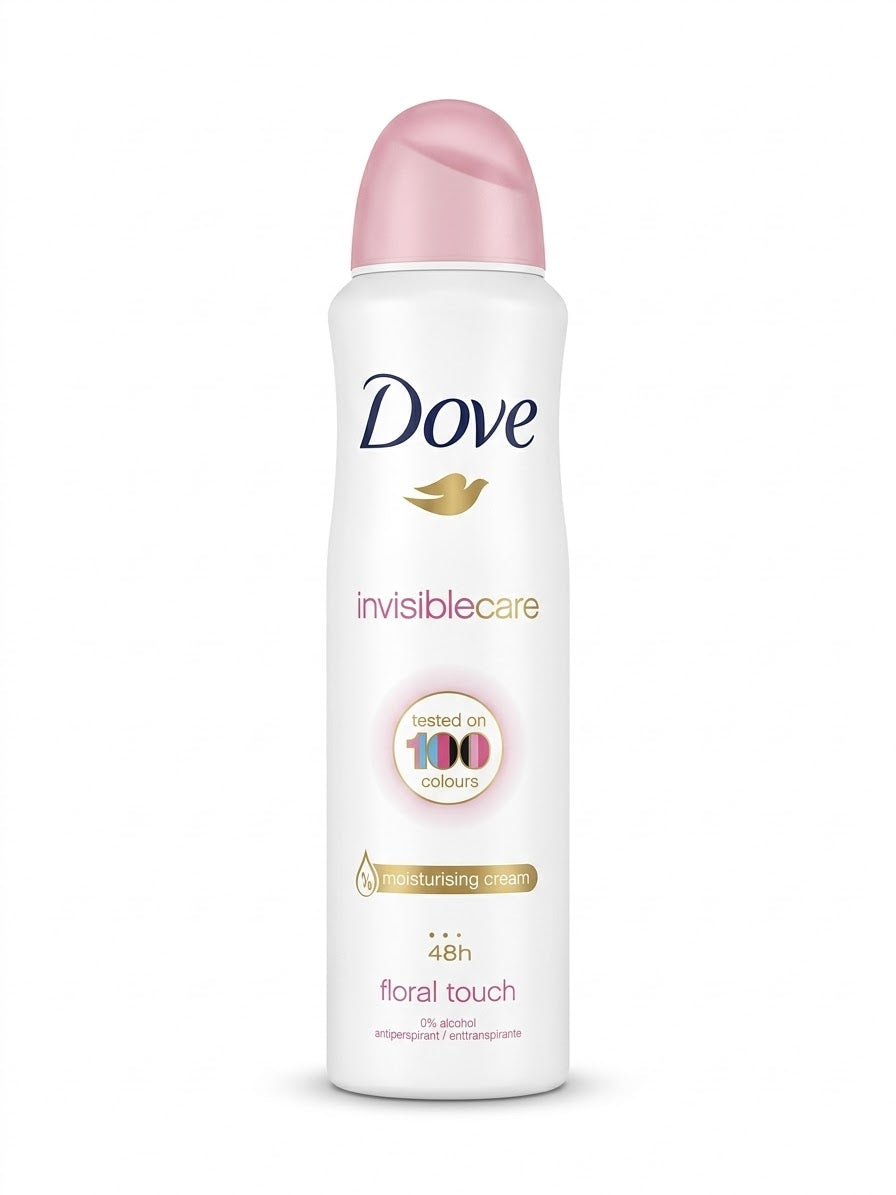 DOVE-DEODORANTE SPRAY-INVISIBLE CARE-FLORAL TOUCH