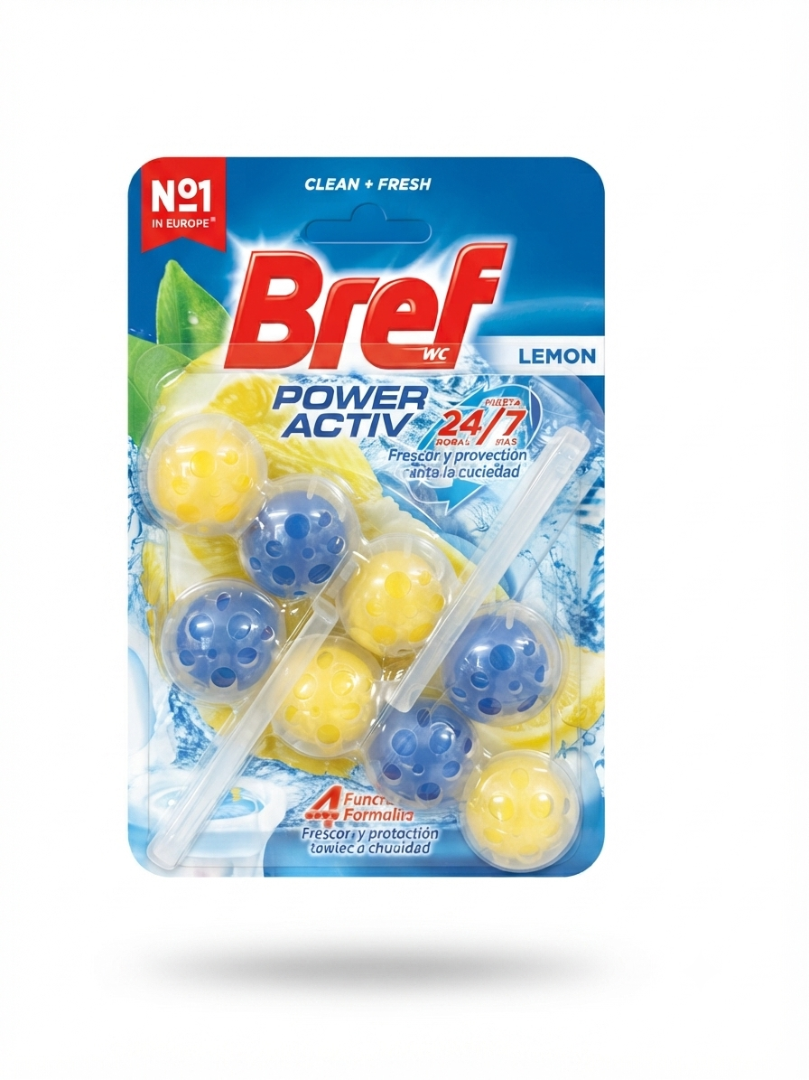 BREF X2TAVOLETTA WC LIMONE BAGNO