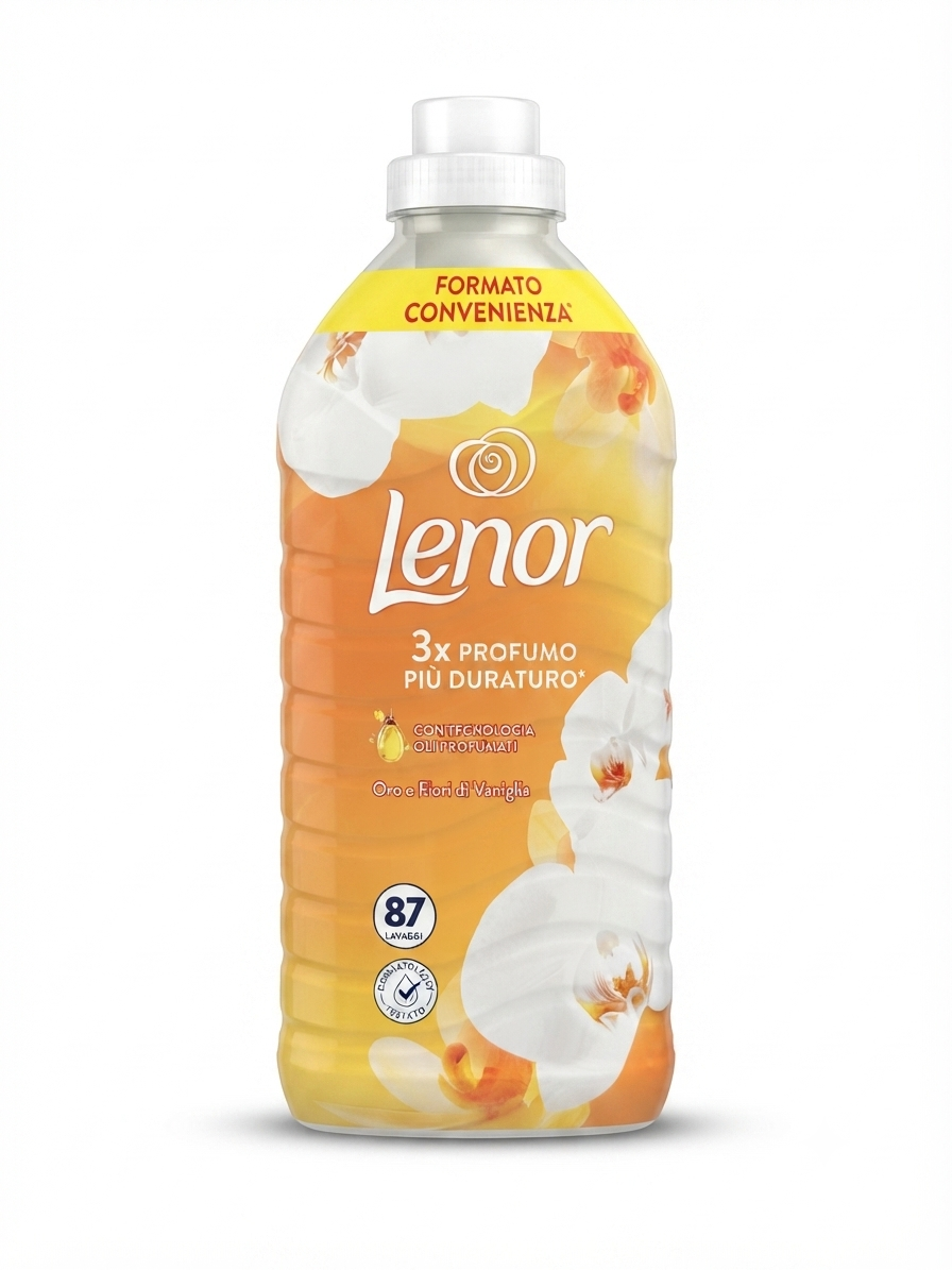 LENOR AMMORBIDENTE 87 LAVAGGI ORO E FIORI DI VANIGLIA