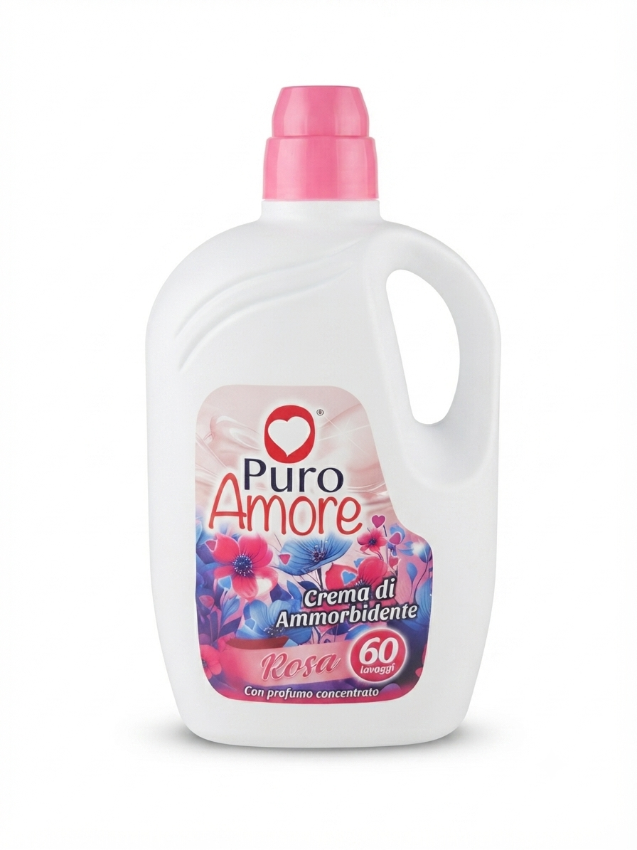 PURO AMORE CREMA DI AMMORBIDENTE 60 LAVAGI ROSA