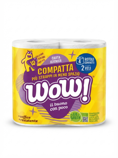 WOW X4 CARTA IGIENICA COMPATA