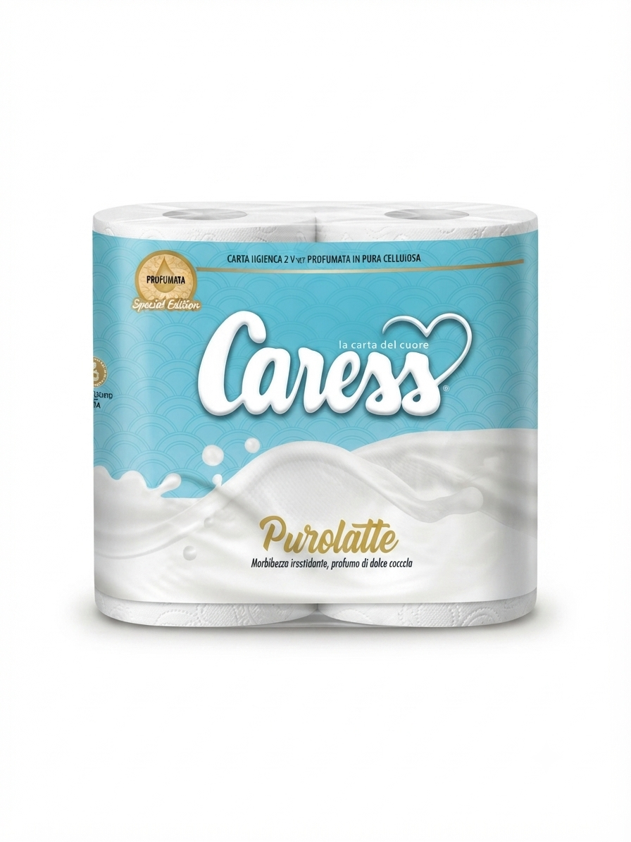CARESS IGIENICA-PUROLATTE X4