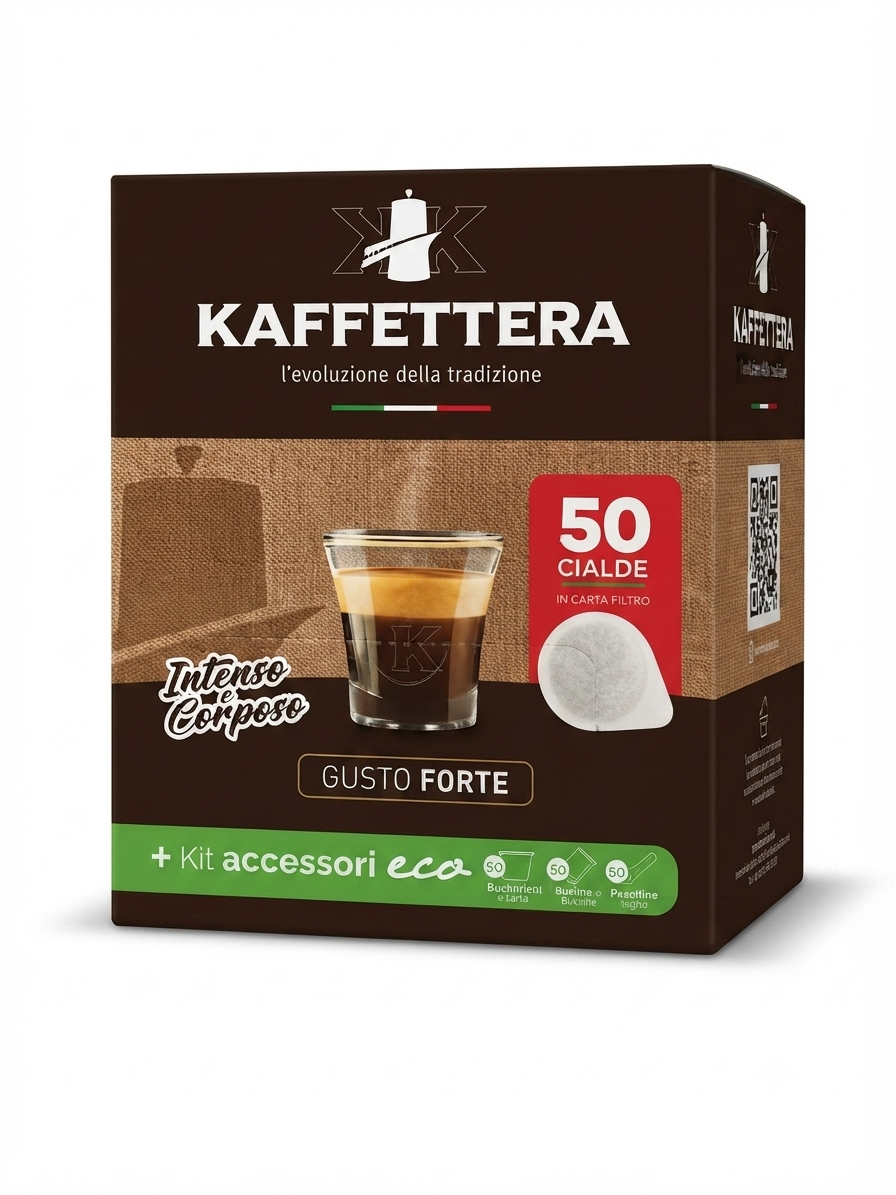 KAFFETTERA-50 CIALDE+KIT