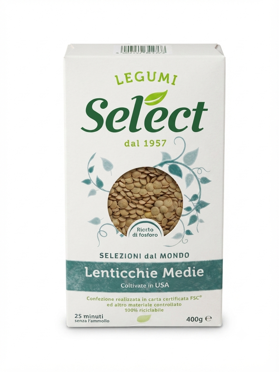 SELECT-LENTICCHIE MEDIE
