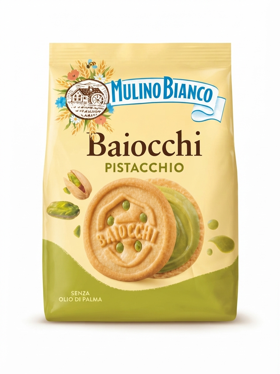 MULINO BIANCO- BAIOCCHI PISTACCHIO