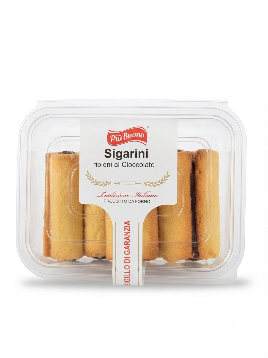 PIÙ BUONO-SIGARINI AL CIOCCOLATO