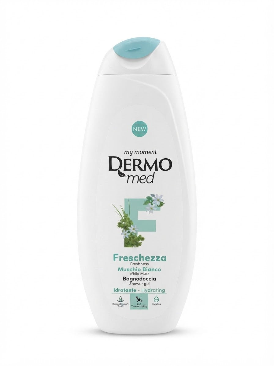 DERMO MED-BAGNODOCCIA MUSCHIO BIANCO 650ML