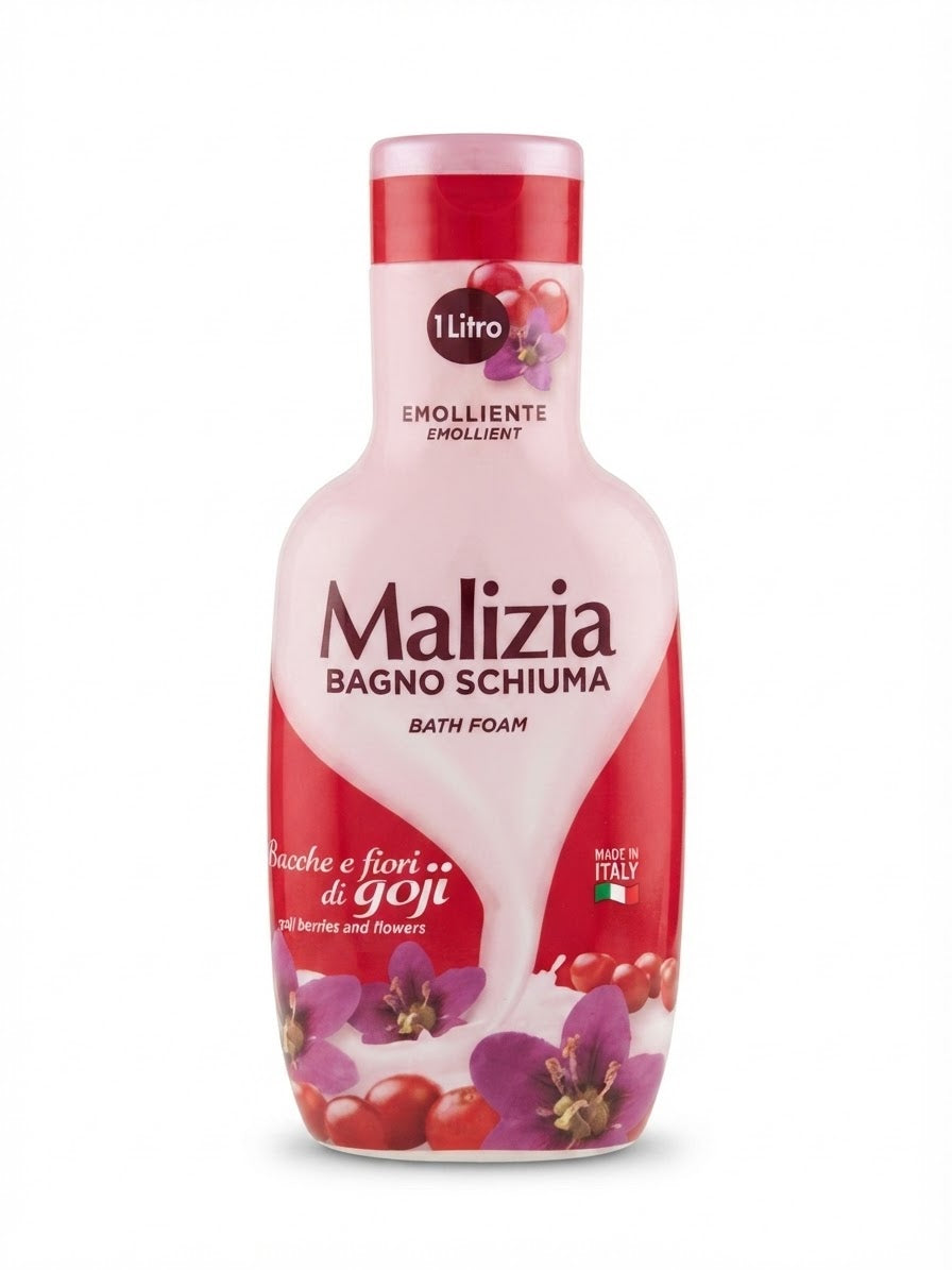 MALIZIA-BAGNOSCHIUMA BACCHE E FIORI DI GOJI 1000ML