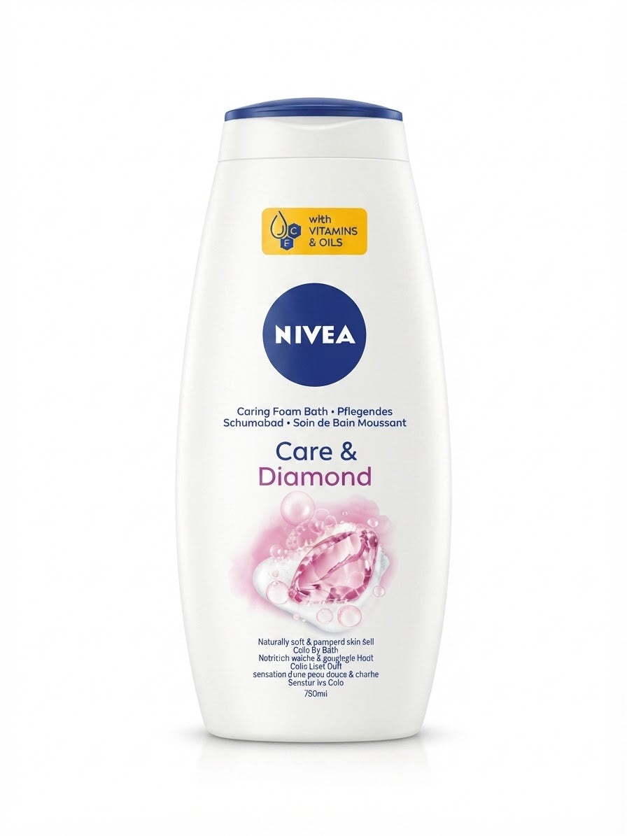 NIVEA-BAGNODOCCIA CRAME DIAMOND 650ML