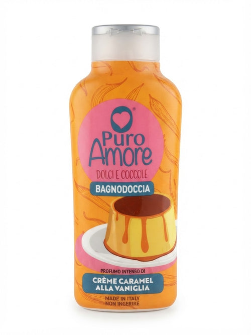 PURO AMORE-BAGNODOCCIA CARAMELLO E VANIGLIA 650ML