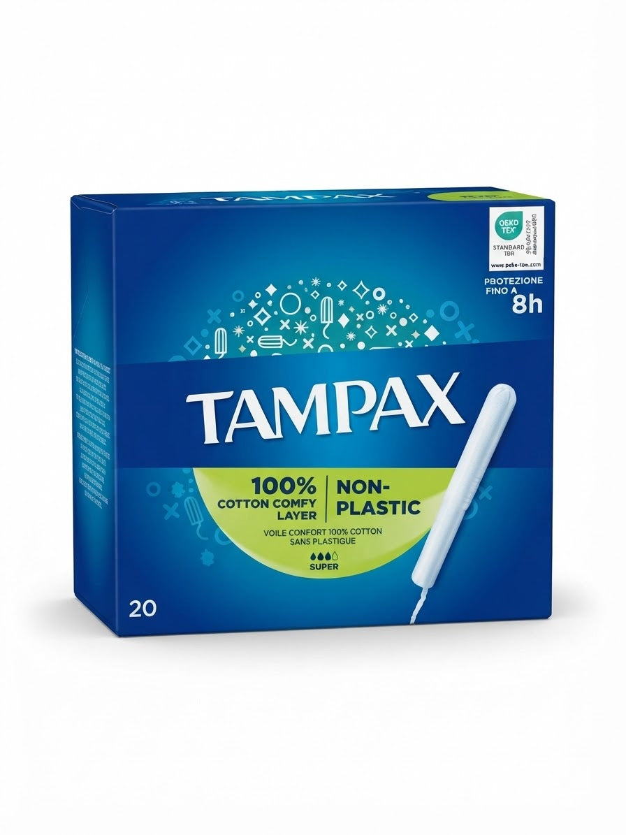 TAMPAX-SUPER -VERDE