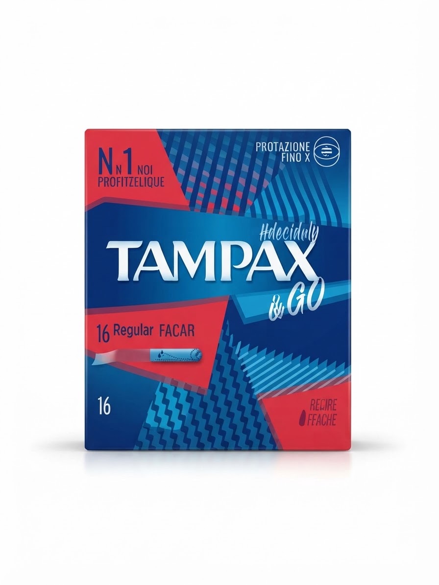 TAMPAX È GO-ROSSO
