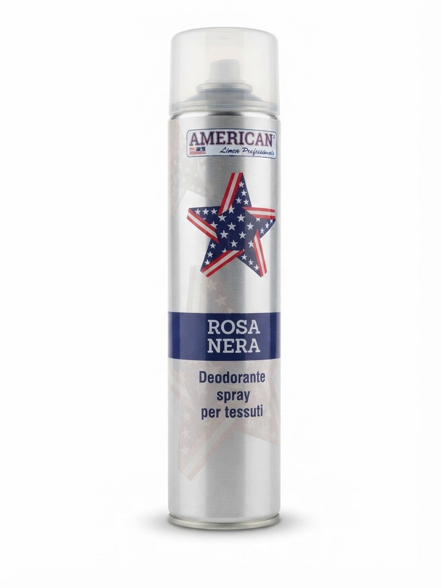 AMERICAN-DEODORANTE SPRY TESSUTI-ROSA NERA 600ML