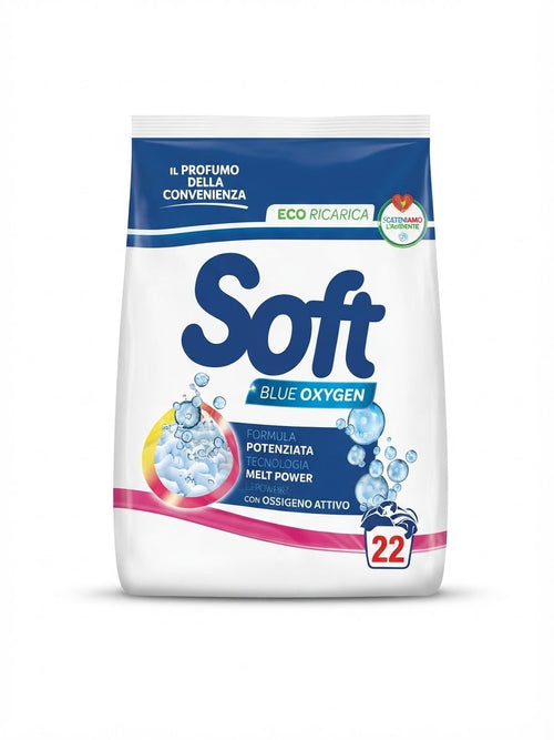 SOFT-BLUE OXY-POLVERE LAVATRICE-22 LAVAGGI