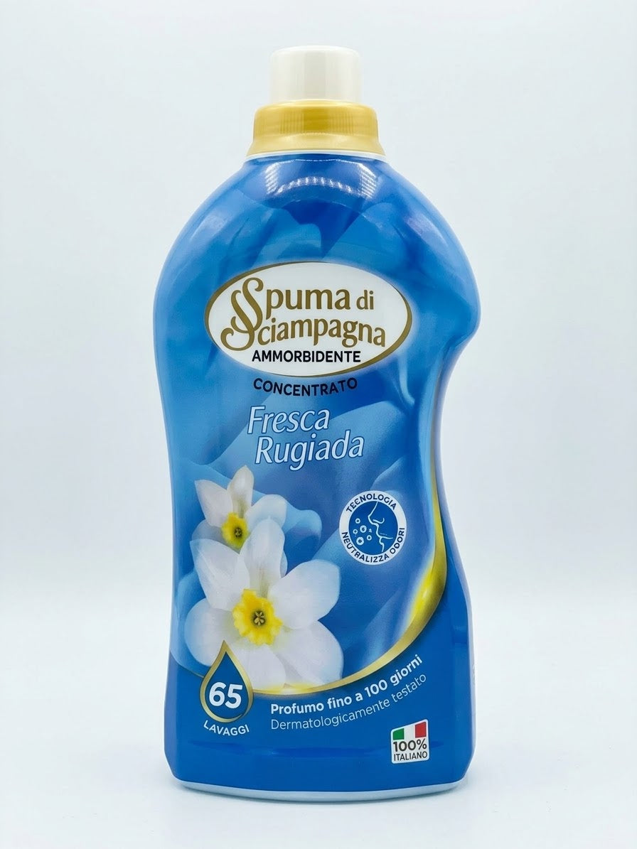 SPUMA DI SCIAMPAGNA-AMMORBIDENTE-FRESCA RUGIADA