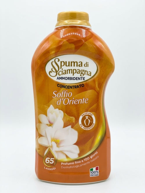 SPUMA DI SCIAMPAGNA-AMMORBIDENTE-SOFFIO D’ORIENTE 65 LAVAGGI