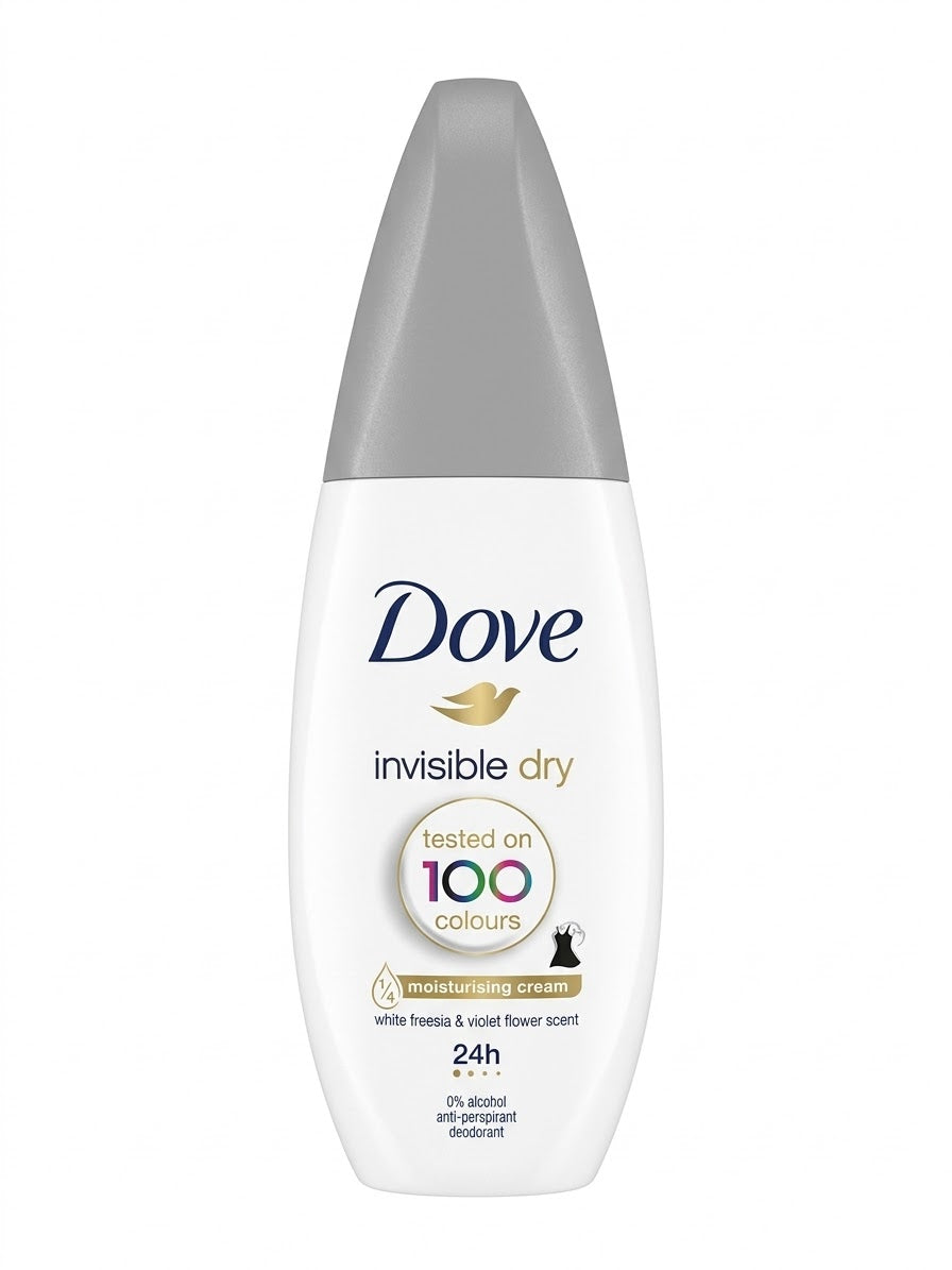 DOVE-DEODORANTE NO GAS- INVISIBLE DRY